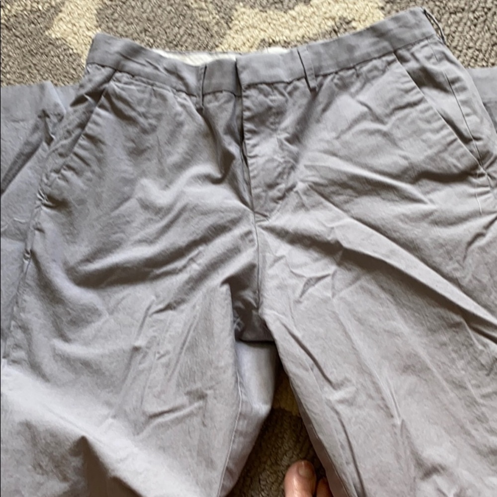 Flat front express pants